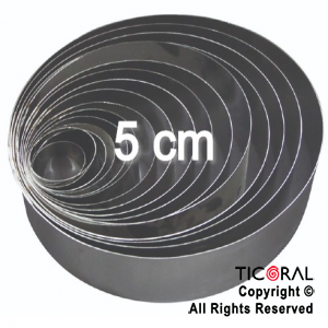 CORTANTE REDONDO ACERO INOXIDABLE N.5 (H) x 1